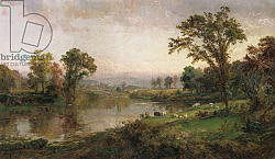 Постер Кропси Джаспер Riverscape - Early Autumn, 1888 Постер Кропси Джаспер Riverscape - Early Autumn, 1888