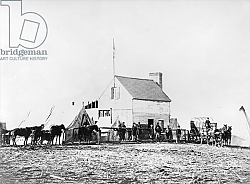 Постер Американский фотограф Headquarters of Sanitary Commission, Brandy Station, Virginia, 1863 Постер Американский фотограф Headquarters of Sanitary Commission, Brandy Station, Virginia, 1863
