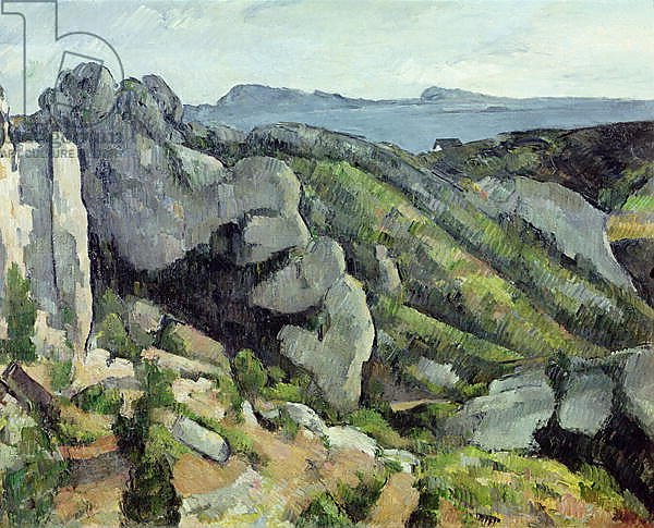 Rocks at L'Estaque, 1879-82