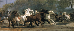 Постер Бонхер Роза Study for the Horsemarket, 1900 Постер Бонхер Роза Study for the Horsemarket, 1900