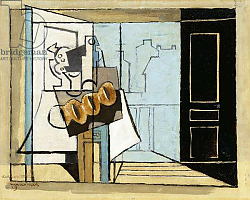 Постер Маркоссис Луи Monday, the Open Window; Lundi, la Fenetre Ouverte, 1929 Постер Маркоссис Луи Monday, the Open Window; Lundi, la Fenetre Ouverte, 1929