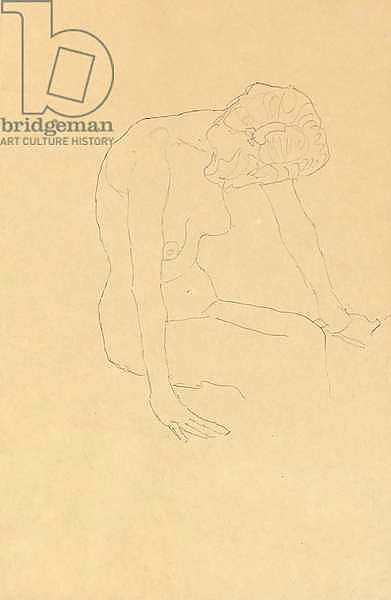 Study of a Female Nude, c.1908-1909