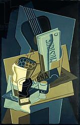 Постер Грис Хуан Music Book; Le Cahier de Musique, 1922 Постер Грис Хуан Music Book; Le Cahier de Musique, 1922