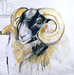 Постер Гиббс Лоу (совр) Long Horn Sheep 2 Постер Гиббс Лоу (совр) Long Horn Sheep 2