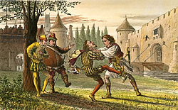 Постер Дадли Роберт Twelfth Night, Act IV, Scene I Постер Дадли Роберт Twelfth Night, Act IV, Scene I
