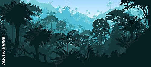 Тропические джунгли