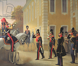 Постер Ге Николай Parading of the Standard of the Great Palace Guards, 1853 Постер Ге Николай Parading of the Standard of the Great Palace Guards, 1853