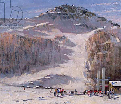 Постер Браун Боб (совр) Val d'Isere, Morning Light - First Lessons Постер Браун Боб (совр) Val d'Isere, Morning Light - First Lessons
