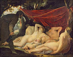 Постер Бланшар Жак Venus and the Graces Surprised by a Mortal Постер Бланшар Жак Venus and the Graces Surprised by a Mortal