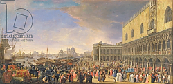 Постер Карлеварис Лука Arrival of the Comte Languet de Gergy at the Palazzo Ducale, Venice, November 1726 Постер Карлеварис Лука Arrival of the Comte Languet de Gergy at the Palazzo Ducale, Venice, November 1726