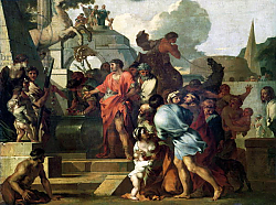 Постер Бурдон Себастьян Augustus before the Tomb of Alexander III the Great Постер Бурдон Себастьян Augustus before the Tomb of Alexander III the Great