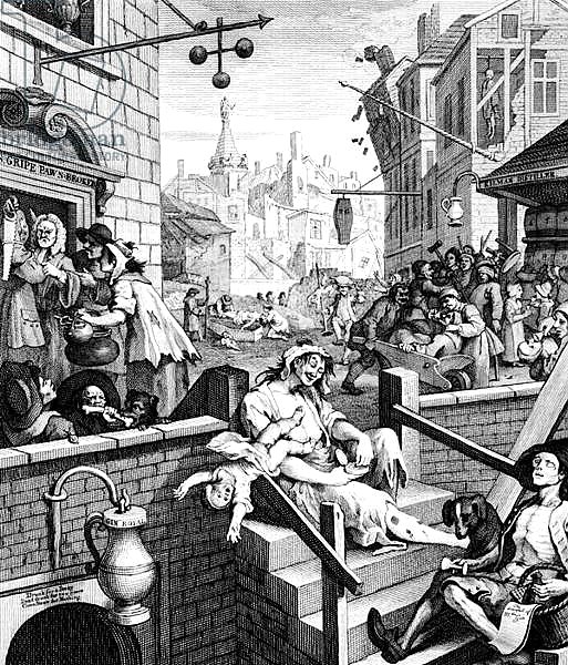 Gin Lane, 1751