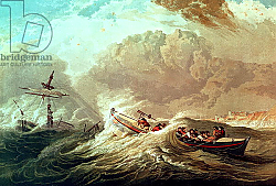 Постер Дункан Эдвард The Lifeboat off Tynemouth Bay Постер Дункан Эдвард The Lifeboat off Tynemouth Bay