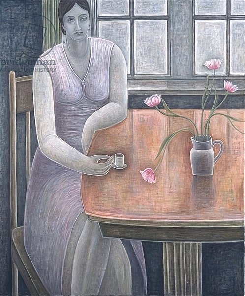 Woman with Small Cup, 2007