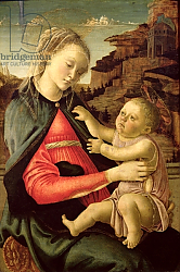 Постер Боттичелли Сандро (Sandro Botticelli) The Virgin and Child c.1465-70 Постер Боттичелли Сандро (Sandro Botticelli) The Virgin and Child c.1465-70