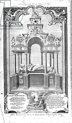 Постер Гравелот Юбер The Monument of Queen Elizabeth in Westminster Abbey, illustration from 'History of England', 1786 Постер Гравелот Юбер The Monument of Queen Elizabeth in Westminster Abbey, illustration from 'History of England', 1786