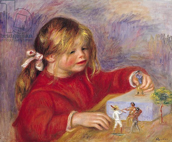 Claude Renoir at Play, 1905