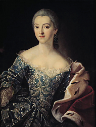Постер Портрет княгини Екатерины Александровны Лобановой-Ростовской. 1754. Постер Портрет княгини Екатерины Александровны Лобановой-Ростовской. 1754.