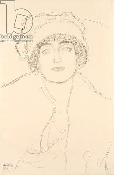 Portrait in a Hat, 1917-118