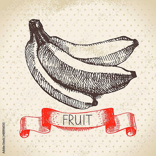 Иллюстрация с бананами