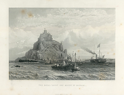 Постер The Royal Yacht off Mount St. Michael Постер The Royal Yacht off Mount St. Michael