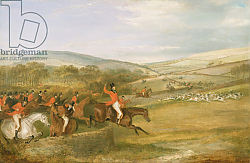 Постер Тернер Франсис The Berkeley Hunt, Full Cry, 1842 Постер Тернер Франсис The Berkeley Hunt, Full Cry, 1842