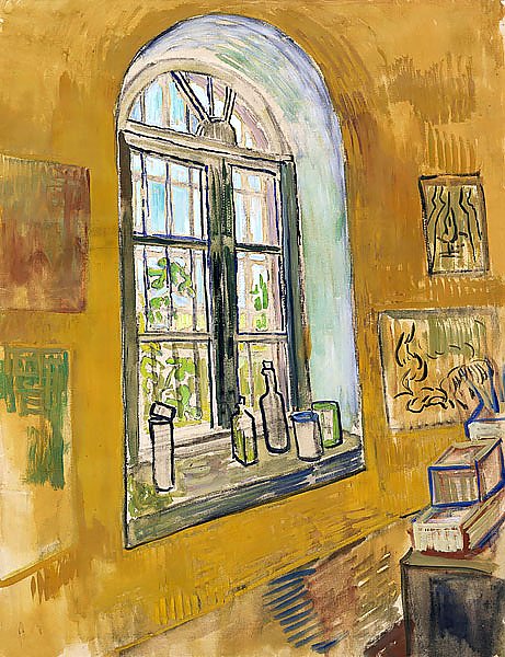 Окно в студии, 1889