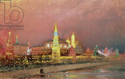 Постер Гриценко Николай Illumination in the Kremlin, 1896 Постер Гриценко Николай Illumination in the Kremlin, 1896