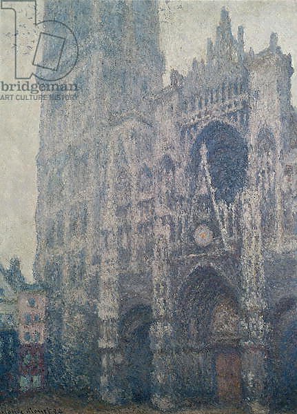 Rouen Cathedral, West Portal, Grey Weather, 1894
