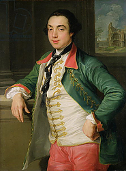 Постер Батони Помпео James Caulfield, 4th Viscount Charlemont c.1753-56 Постер Батони Помпео James Caulfield, 4th Viscount Charlemont c.1753-56