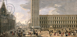 Постер Карлеварис Лука View of Piazza San Marco, Venice, c.1726 Постер Карлеварис Лука View of Piazza San Marco, Venice, c.1726