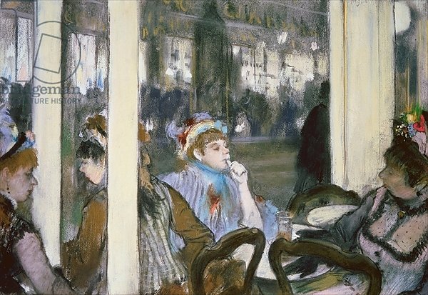 Women on a Cafe Terrace, 1877