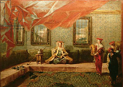Постер Гварди Джованни A Greek Favourite in the Harem Постер Гварди Джованни A Greek Favourite in the Harem