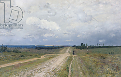 Постер Левитан Исаак The Vladimirka Road, 1892 Постер Левитан Исаак The Vladimirka Road, 1892