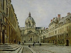 Постер Лансир Эммануэль The Courtyard of the Old Sorbonne, 1886 Постер Лансир Эммануэль The Courtyard of the Old Sorbonne, 1886