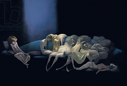 Постер Какульт Даниэль (совр) The Young Bride and the Dead Wives, from 'Bluebeard' by Charles Perrault Постер Какульт Даниэль (совр) The Young Bride and the Dead Wives, from 'Bluebeard' by Charles Perrault