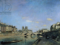 Постер Джонкинд Йохан The Seine and Notre Dame in Paris, 1864 Постер Джонкинд Йохан The Seine and Notre Dame in Paris, 1864