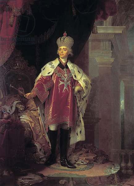 Portrait of Paul I, 1800 1