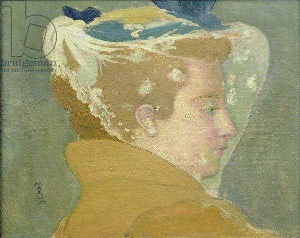 Portrait of Marthe with a White Veil, 1894