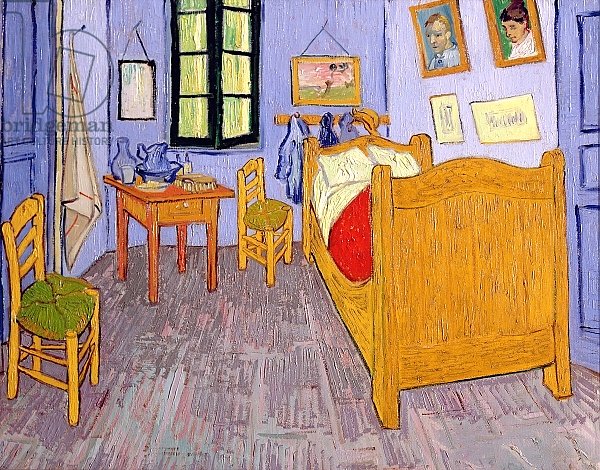 Van Gogh's Bedroom at Arles, 1889