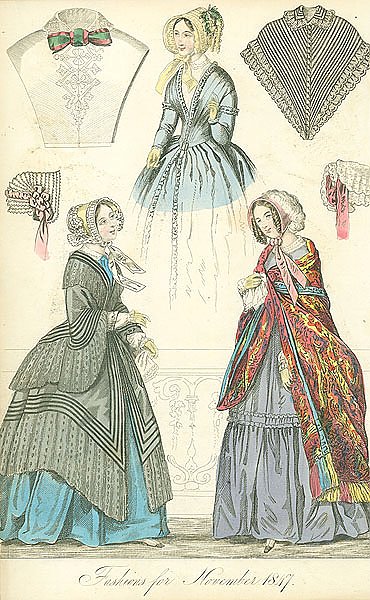 Fashions for November 1847 №1