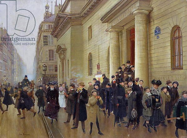 Leaving the Lycee Condorcet, 1903
