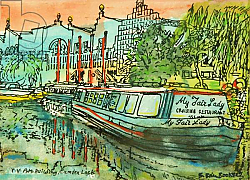 Постер Букер Бренда (совр) 'My Fair Lady' on the Regents Canal Постер Букер Бренда (совр) 'My Fair Lady' on the Regents Canal