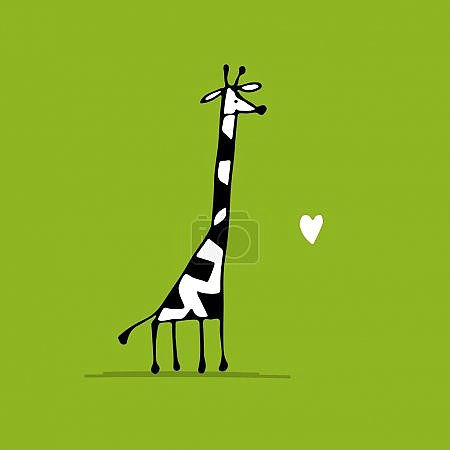 Влюбленный жираф 2