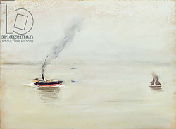 Постер Либерман Макс Rainy Weather on the Elbe, 1902 Постер Либерман Макс Rainy Weather on the Elbe, 1902