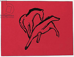 Постер Марк Франц (Marc Franz) Two Horses; Zwei Pferdchen, 1912 Постер Марк Франц (Marc Franz) Two Horses; Zwei Pferdchen, 1912
