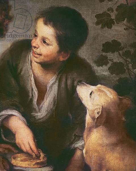 Мурильо мальчик с собакой