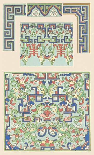 Examples of Chinese ornament, Pl.33