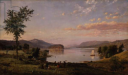 Постер Кропси Джаспер Greenwood Lake, New Jersey, 1866 Постер Кропси Джаспер Greenwood Lake, New Jersey, 1866