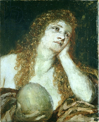Постер Боклин Арнольд The Penitent Mary Magdalene, 1873 Постер Боклин Арнольд The Penitent Mary Magdalene, 1873
